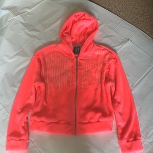 Bright Pink Fluffy Jacket